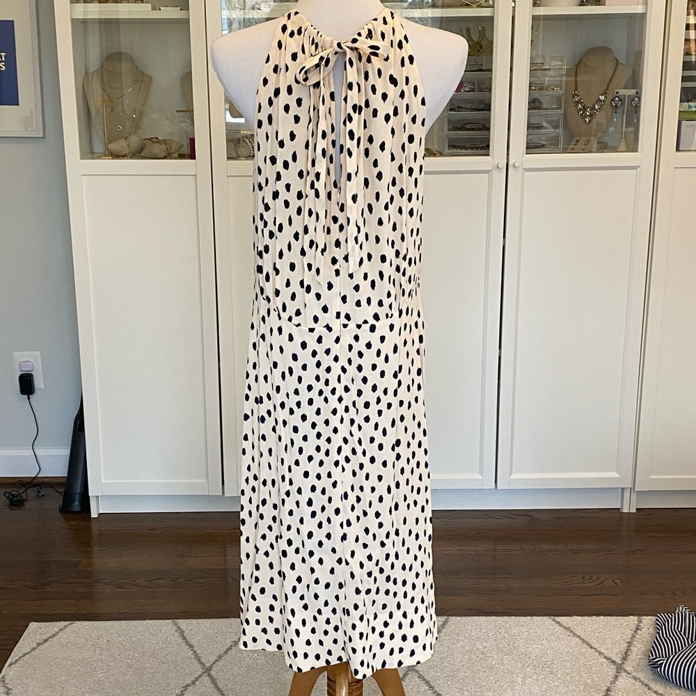 Kate Spade New York Polka Dot Midi Swing Dress EUC - Picture 5 of 13